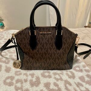 Michael Kors Brown and Black Women's Bag